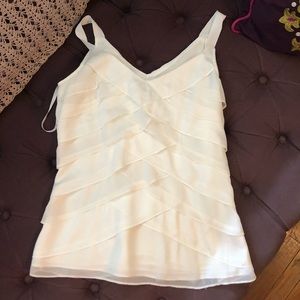 White ruffle Black House White Market blouse